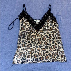 Zara Cheetah Top